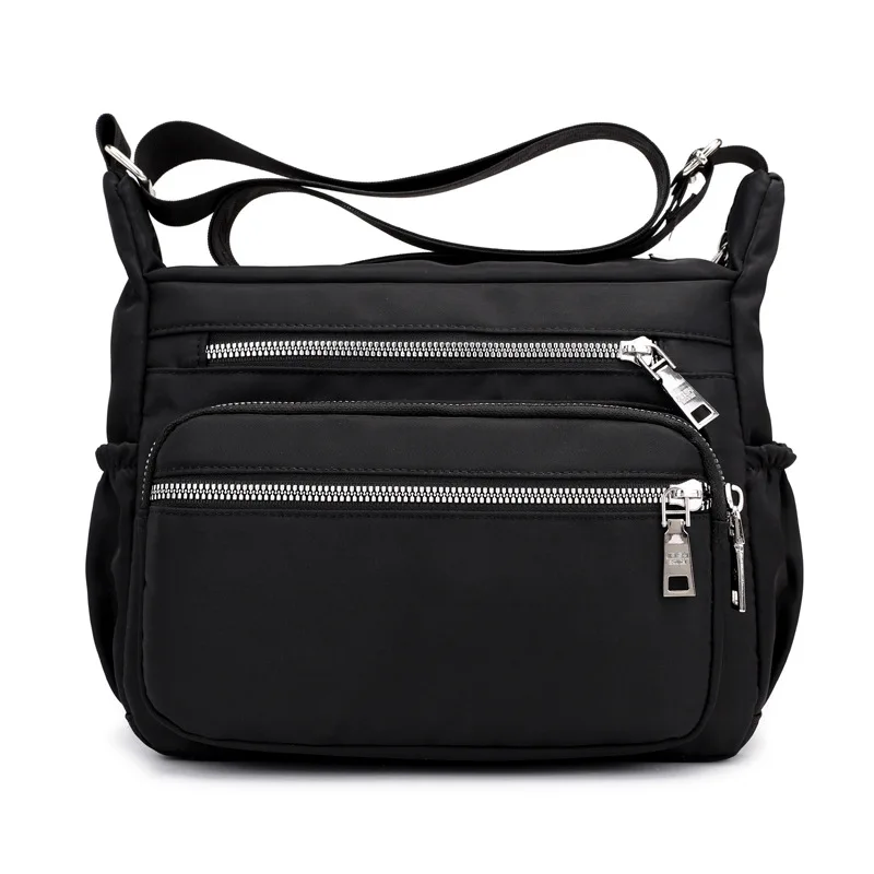 Легкая модная женская сумка на плечо универсальная уличная дорожная Сумка водонепроницаемая Нейлоновая Сумка Большая вместительная сумка на плечо пассажирская сумка