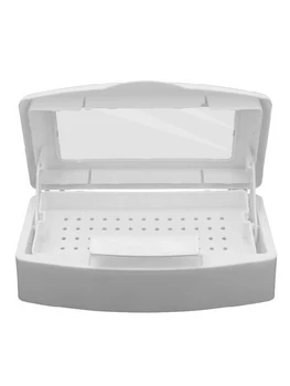

Nail Sterilizer Disinfection Box Nail Sterilizer Tray Disinfection Pedicure Manicure Box Nail Manicure Tools