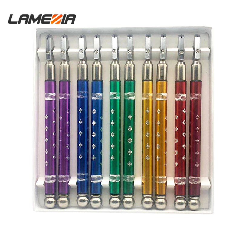 LAMEZIA 10pcs/set Portable Professional Diamond Cutter Push Knife Tile Multipurpose Bottle Glass Cutting Machine For Hand Tool