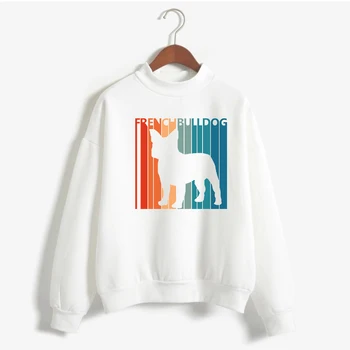 

Funny Female Long Sleeves Pullover Women Harajuku Cute French Bulldog Frances German Shepherd Sweatshirt Pit Bull Top Hoodie
