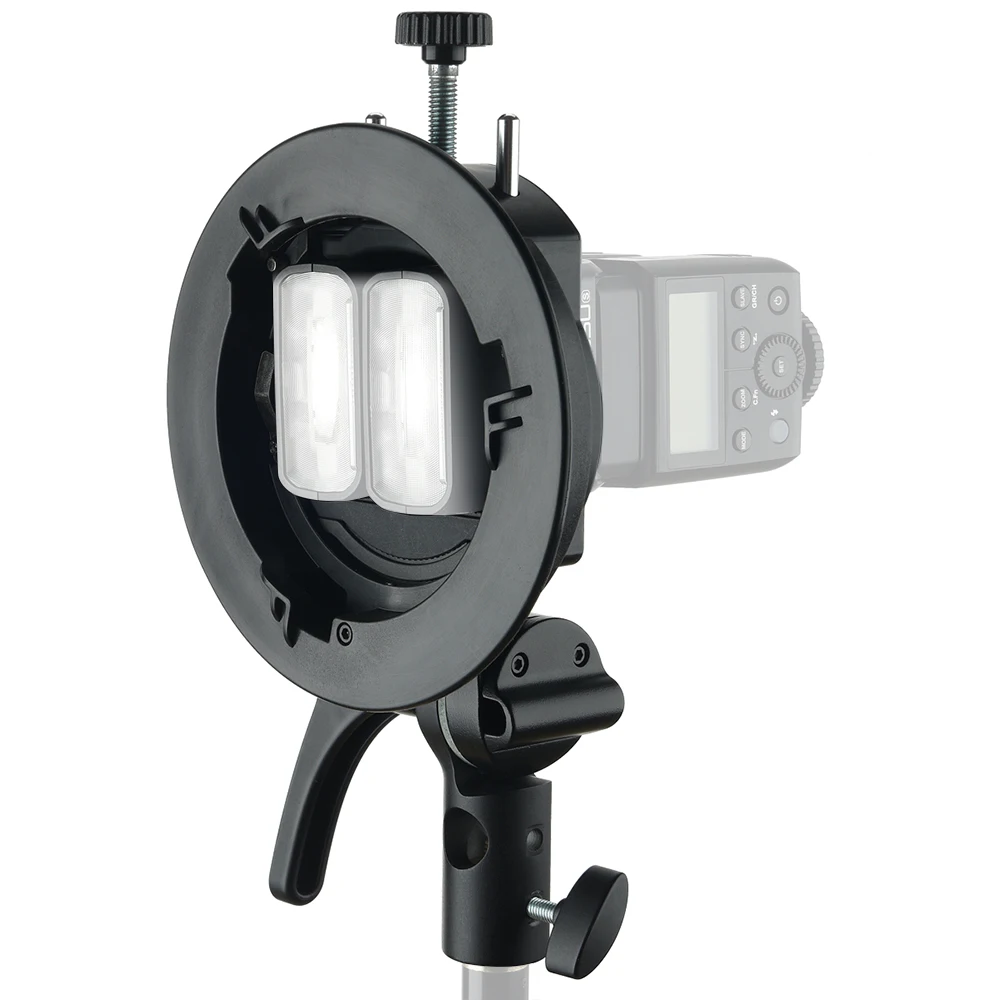 Держатель вспышки Godox S2 типа S кронштейн для Bowens V1 V860II TT350 AD400Pro AD200Pro вспышка