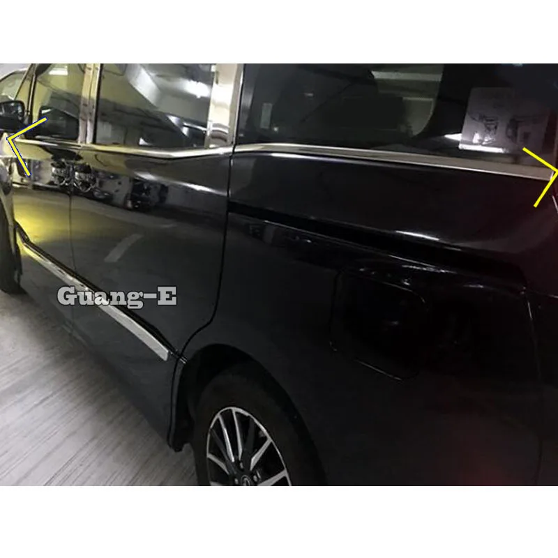 Для Toyota Noah Voxy 80 серия стикер для автомобиля украшение столба окно средняя полоса отделка рамка лампа капот