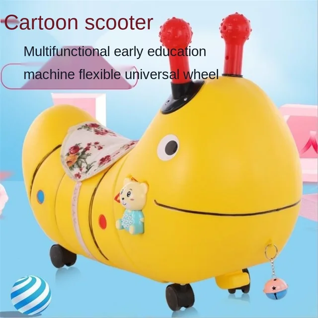 Balance Side Double Twisting, Car Toys Children Walk Bring Music Infant Baby Four Roller Skating Doki Toy 2021 3
