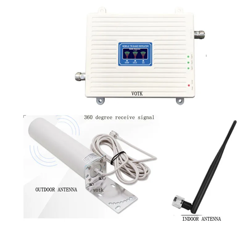 Сотовый телефон networ Booster трехполосный ретранслятор GSM 2G 3G 4G усилитель сотового