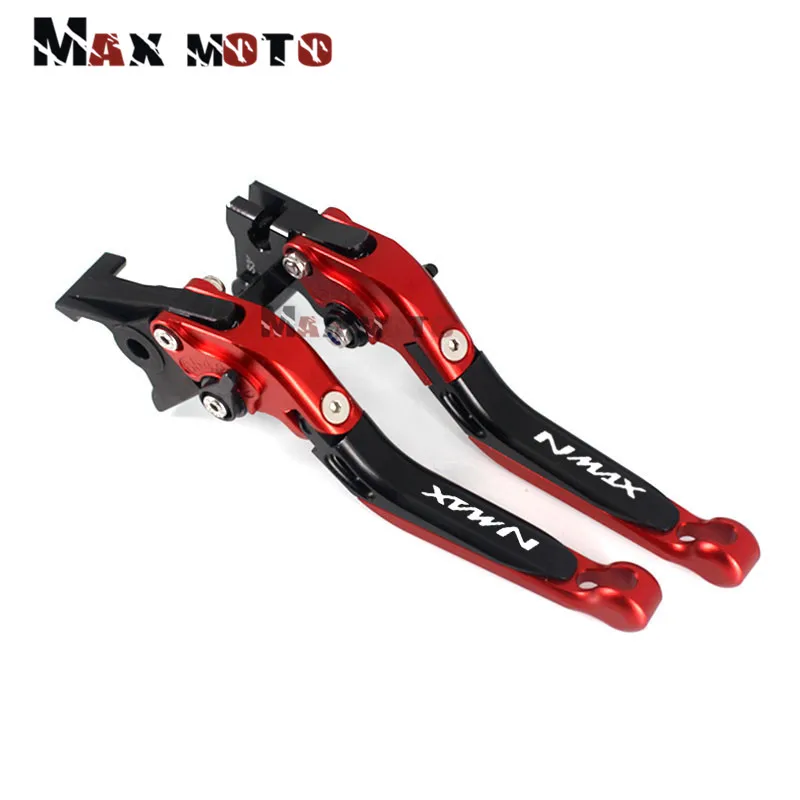 Для YAMAHA NMAX 155 125 NMAX155 NMAX125 N-MAX 155 125- мотоциклетные Складные Выдвижные Тормозные Рычаги Сцепления Логотип NMAX - Цвет: H