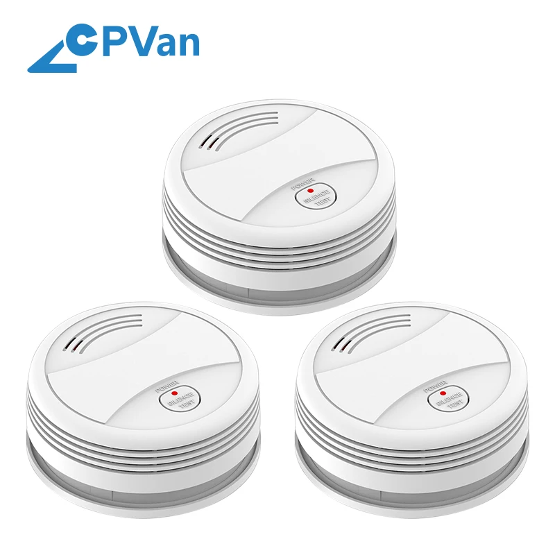SM05W 3pcs/Lot Wifi Smoke Detector Wireless Fire Alarm Sensor Protection Tuya APP Control Office/Home ?????? ???? rookmelder
