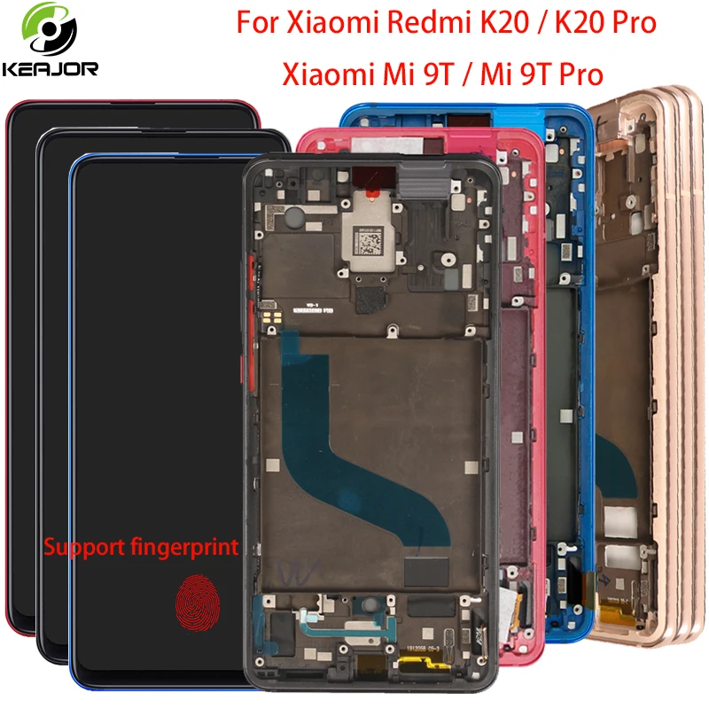 ЖК дисплей AMOLED для Xiaomi Mi 9T Pro сенсорный экран с дигитайзером аксессуары замены Redmi