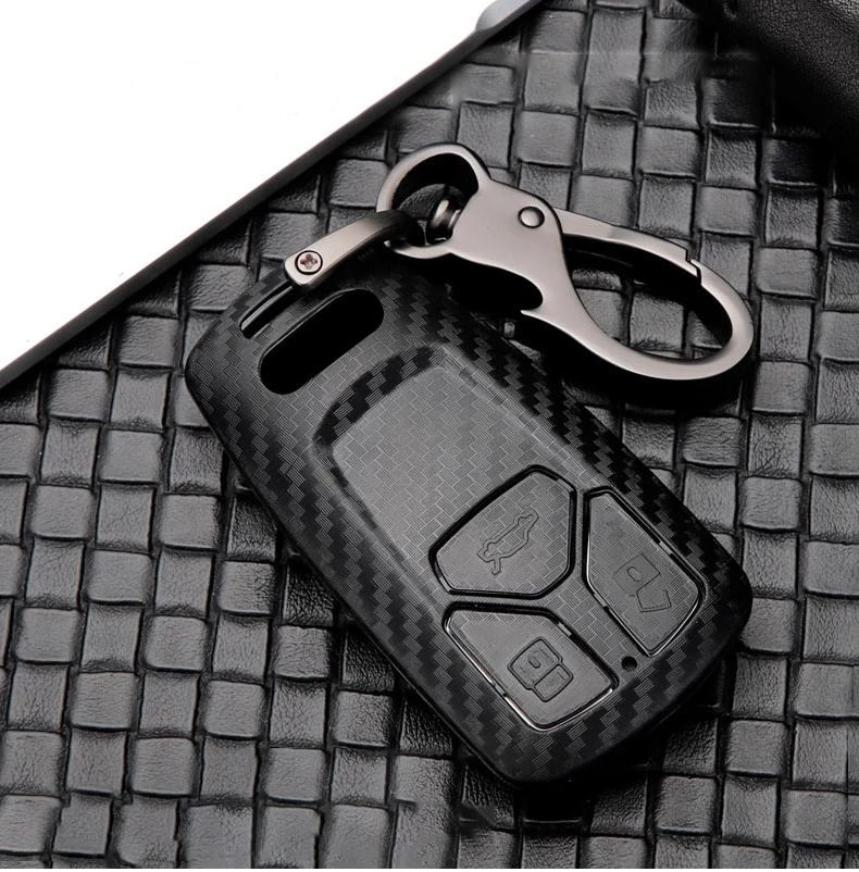 Cover chiave telecomando per Audi A6 A5 Q7 S4 S5 A4 B9 Q7 A4L 4m TT TTS RS 8S 2016 2017 2018 - H253a1d661df540858c6ff655695eb3eaq
