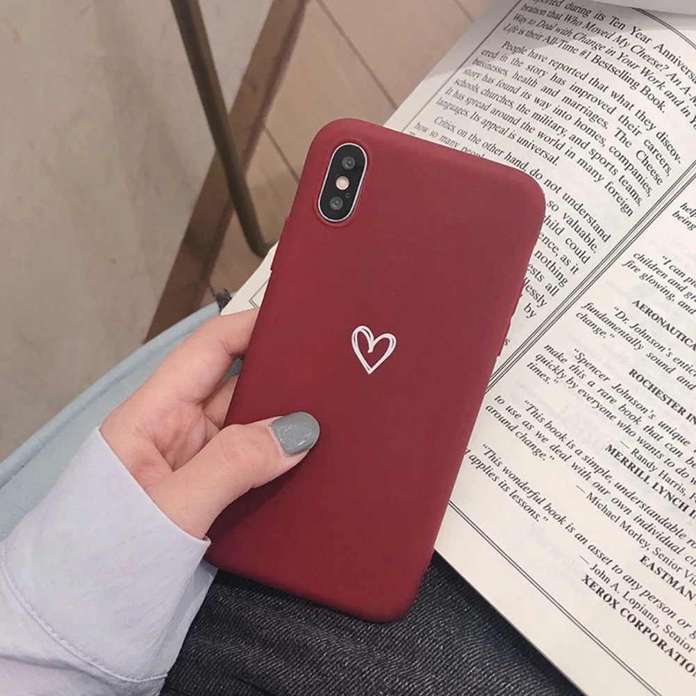 Чехол для Apple iPhone 11pro Max X XS XR 7p 8plus простой цветной противоударный силиконовый