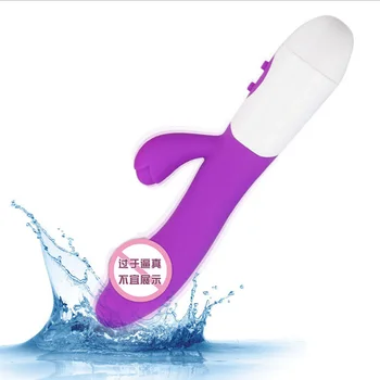 G Spot Dildo Rabbit Vibrator for Women Dual Vibration Silicone Waterproof Female Vagina Clitoris Anal Massager Sex Toys Shop 6
