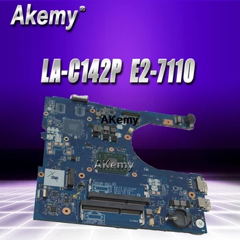 

CN-0Y7P00 0Y7P00 Y7P00 AAL12 LA-C142P w E1-7110 CPU for Dell Inspiron 5455 5555 Laptop PC Notebook Motherboard
