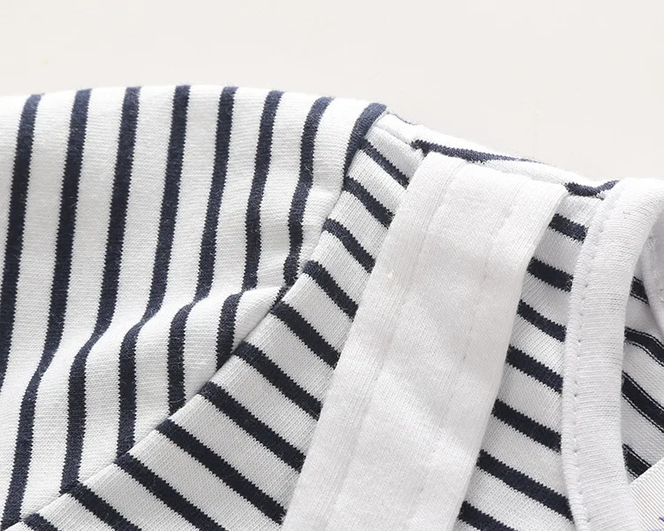 summer romper hat Bibs 3 sets ropa bebe Unisex Plaid striped cotton baby boy girls clothes newborn baby boy rompers  3-24 months