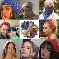 Women Cotton Bandana Scarf Girls 1