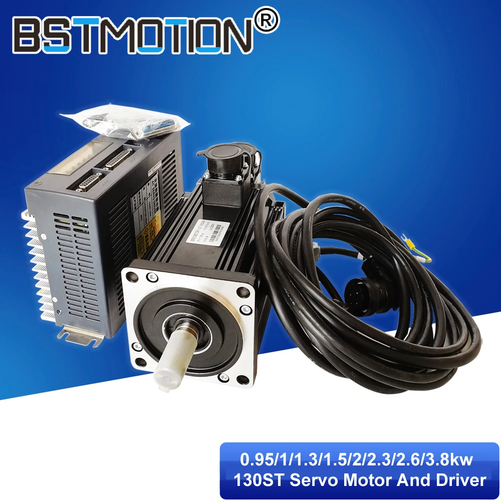 AC 서보 모터, 1KW 1.3KW 1.5KW 2KW 2.3KW 2.6KW 3.8KW, 1..