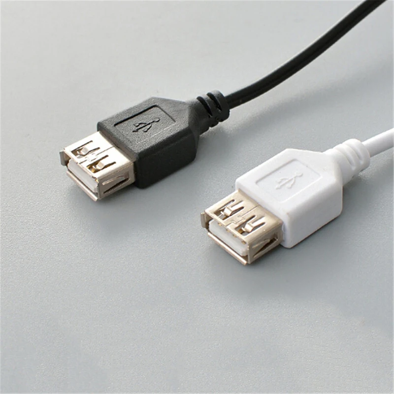 Черный USB 2,0 A для мужчин и женщин удлинитель высокоскоростной USB удлинитель Кабель для зарядки и передачи данных Шнур 1,5 м