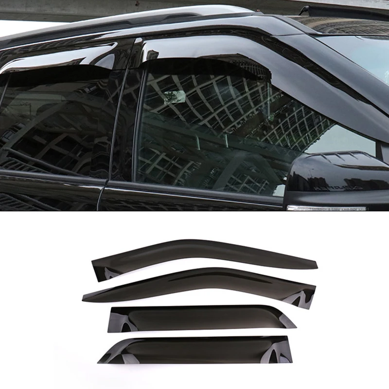 Rain shield Windows visor side wind window deflectors visor windshield on the windows accessories For Ford explorer 2013-2020