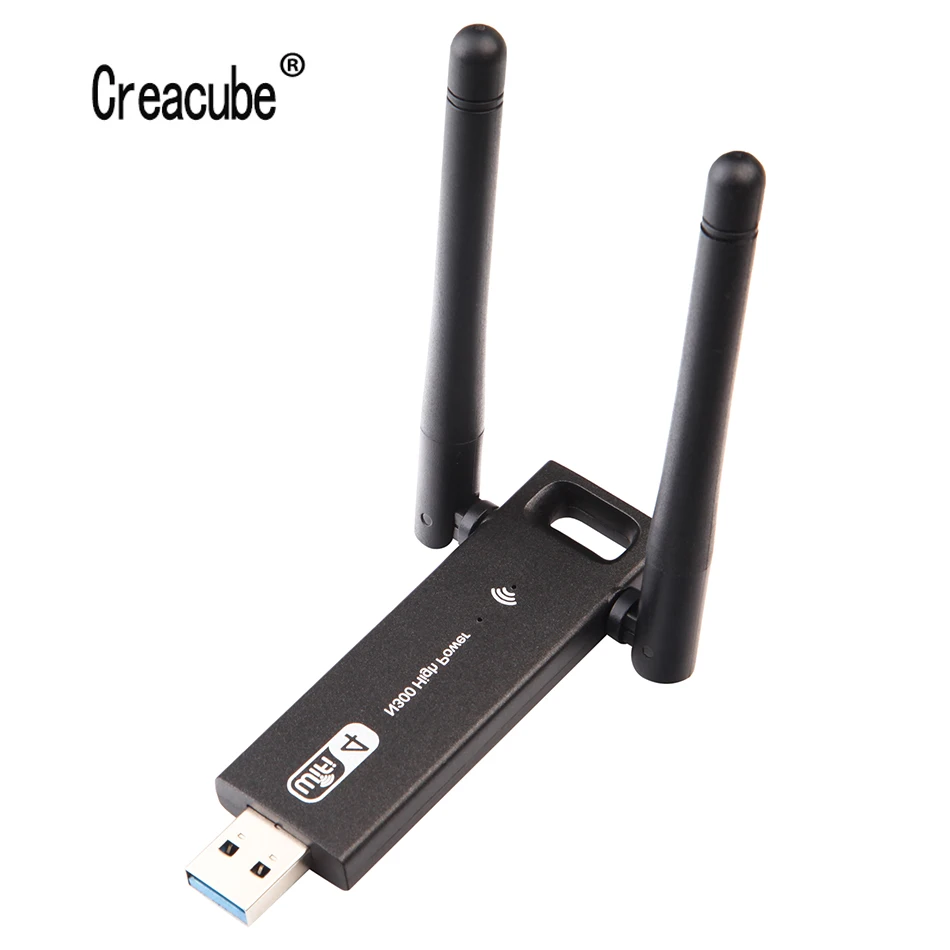 Creacube высокомощный 300 м USB Wifi ключ WiFi адаптер беспроводной Wi Fi сетевая карта 802 11 n/g/b