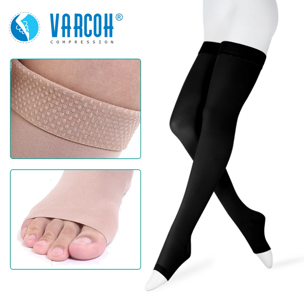 Thigh High Compression Stockings 
