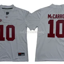 Новое поступление, высокое качество NCAA McCARRON#10 футболка колледжа, Джерси, S-XXXL