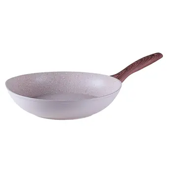 

Sambonet frying Pan wok cm 28 Rock & Rose Pink aluminum Wok/Stir-Fry Pan