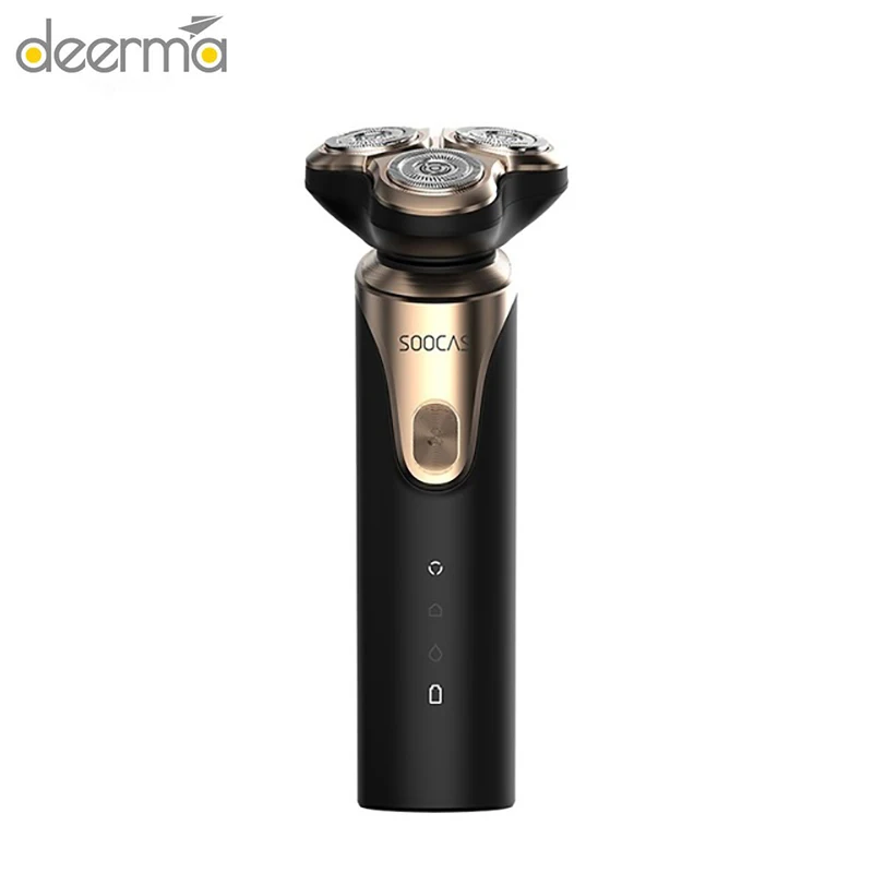 

SOOCAS S3 Electric Shaver electric Razor 3 cutter Head Dry Wet Shaving Smart USB Rechargeable Waterproof Razor Men
