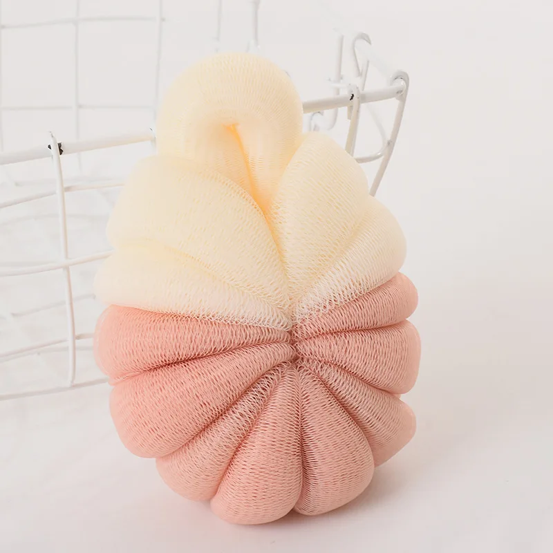 Бомбочки для ванны большого размера смешанные цвета Loofah напрямую от производителя продавая супер мягкие над размером d сетчатая губка для ванной