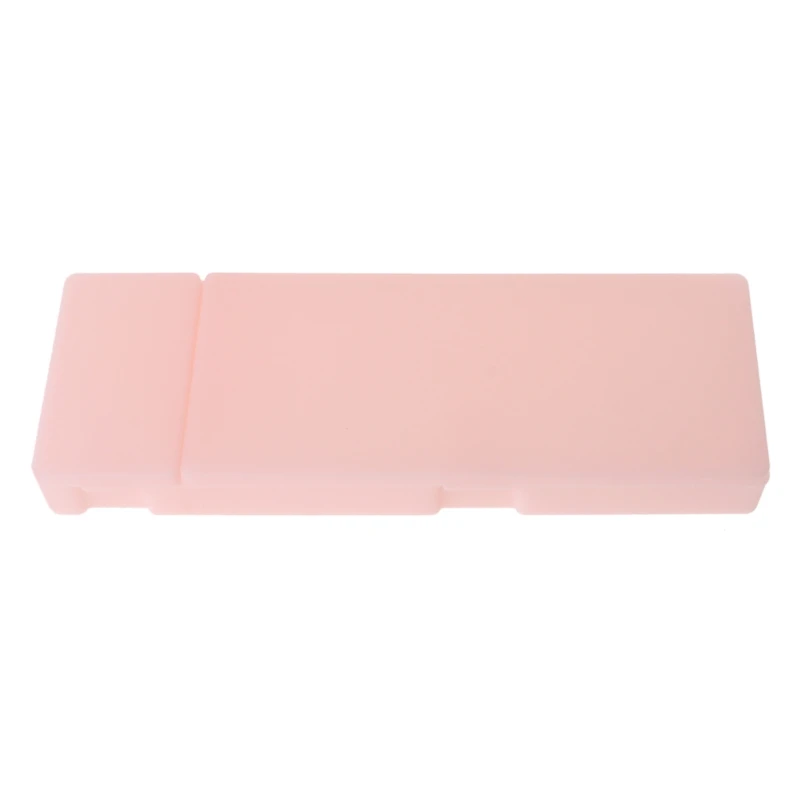 

Cute Transparent Plastic Pencil Case Pen Box Storage Box Office School Supplies WXTA