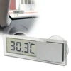 Car LCD Digital Thermometer Mini Indoor Home Temperature Meter Auto Window Outdoor Energy-saving Gauge Thermometer Accessories 1