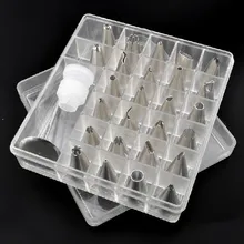 Ckot 26 из нержавеющей стали бесшовный носик для украшения Сжимаемый цветок кончик Торт Цветок кончик печенья цветок наконечник