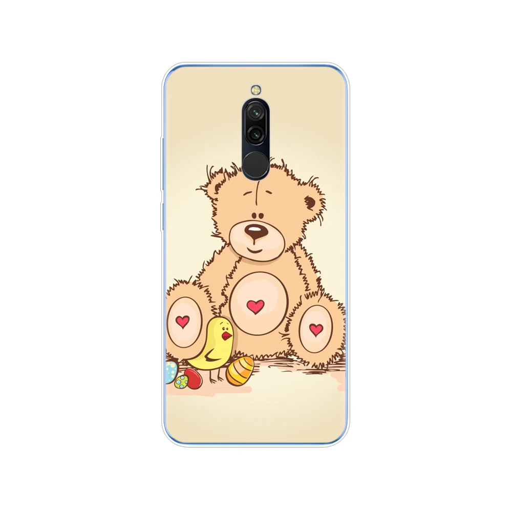 34682 Чехол для xiaomi redmi 8, чехол s, Мягкий ТПУ силиконовый чехол для redmi 8, бампер hongmi 8, бампер Copa, полностью 360, защитный чехол - Цвет: 34682