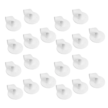 

20 Pieces Golf Rubber Tees Soft 57mm Tee Holder for Driving Range Putting Practicing Training
