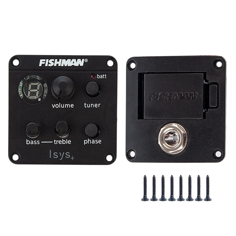 ABGZ-Fishman Isys+ Eq адаптеры для акустической гитары клип на звуковое отверстие pick Up встроенные предусилители гитарный усилитель аксессуары для гитары