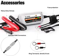 MOTOPOWER MP00205B 12V 1000mA Fully Automatic Battery Charger/Maintainer - Image 5