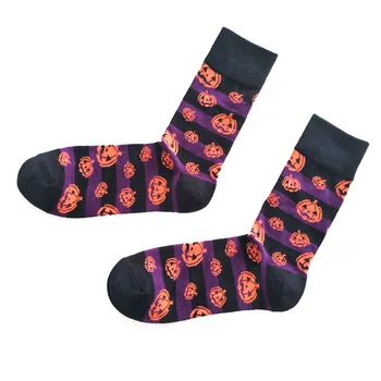 

10pairs Happy halloween Personalized Anime Fashion Funny Novelty Cartoon Men's Socks Comfortable Happy Colorful Cotton Socks