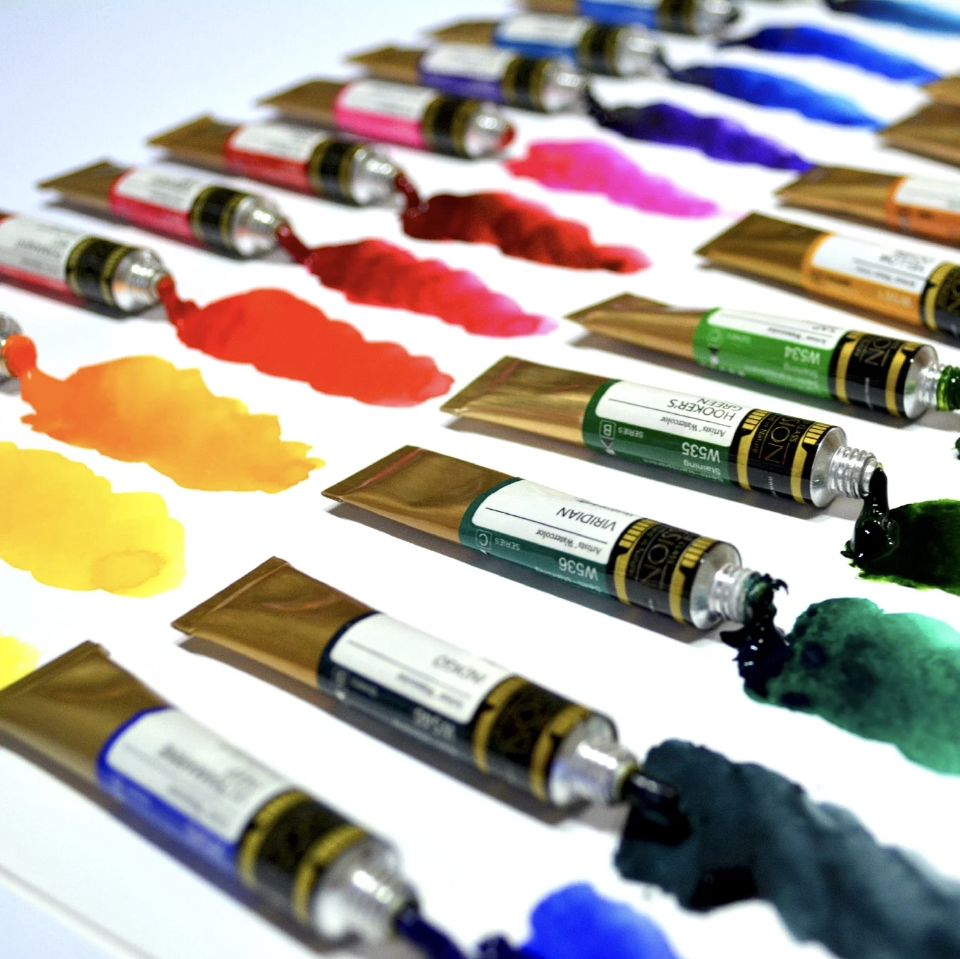 Watercolor Paint Korea MIJELLO MISSION Gold Watercolour Paint 15ml Pure Color Artist Professional aquarelle Painting Art Supplies