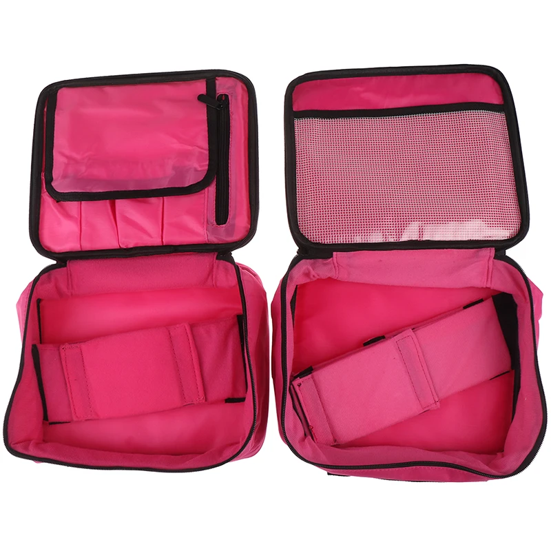 Professional Cosmetic Bag Large Make-Up Bag Case Box Cosmetic Storage Bag Organizer Disassemble Partition For Girl Wemen Travel