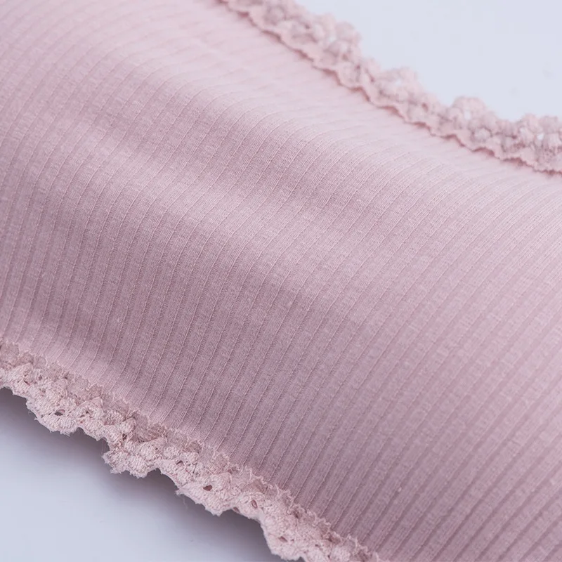 Women Seamless One-piece Tube Tops Strapless Padded Bra Bandeau Tube Top Women Intimates