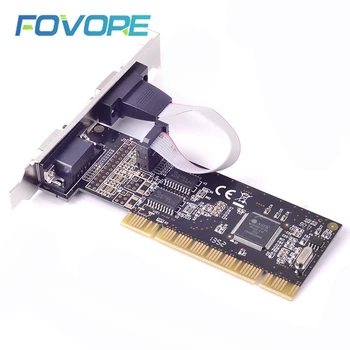 

PCI Serial DB9 RS232 Adapter PCI to 2 ports Serial DB9 RS232 Adapter RS-232 expansion Card