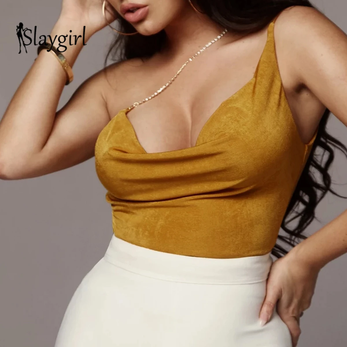 Slaygirl, бодикон,, сексуальный боди, женский, Одноцветный, Летний комбинезон, женский, s, боди с открытой спиной, модный, с вырезом, однотонный, повседневный комбинезон