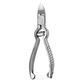 

Home Pedicure Professional Nail Clipper Rustproof Manicure Stainless Steel Sharped Silver Non-Slip Salon Dead Skin Heavy Duty