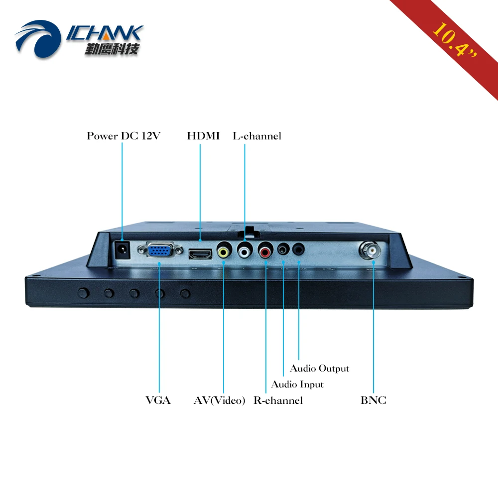   HD LCD ũ öƽ ̽,  Ƿ POS  AV HDMI Է PC  B104JN-ABHV, 10.4 ġ, 11 ġ, 800x600