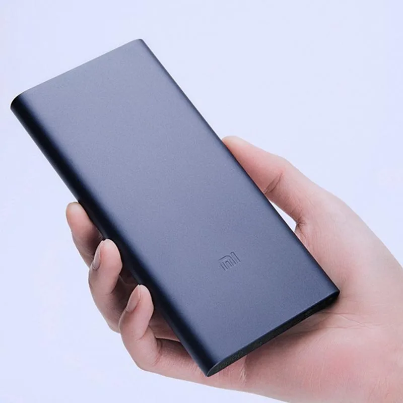 Xiaomi mi внешний аккумулятор 2, 10000 мА/ч, портативный внешний аккумулятор, быстрая зарядка, внешний аккумулятор, двойной USB выход для телефона, mi power Bank