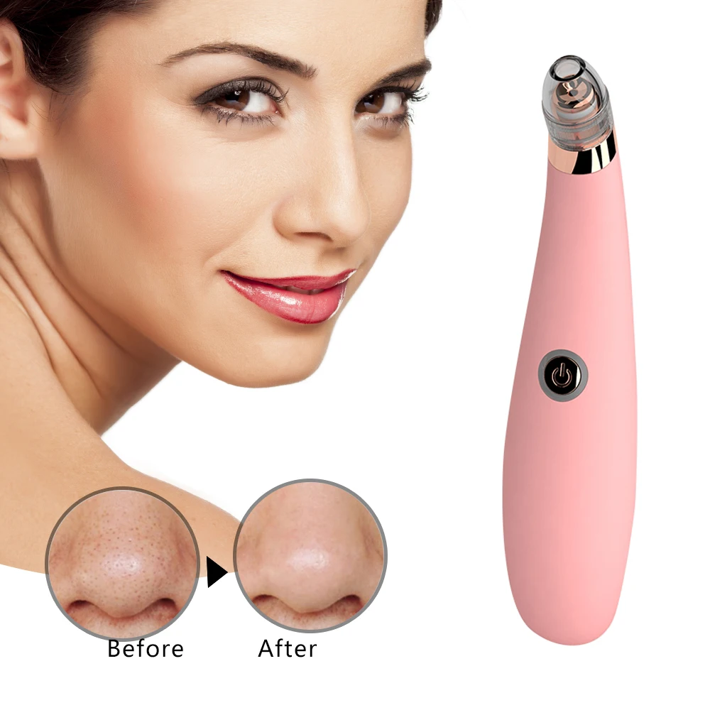 

Blackhead Remover Skin Care Pore Vacuum Acne Pimple Removal Vacuum Suction Tool Facial Diamond Dermabrasion Machine Face Clean