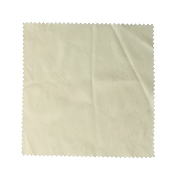 

New 5 x Superfine fibre square with lace clean glasses cloth