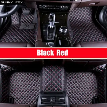 

"Car floor mats special for Audi A7 S7 A1 A3 A4 A5 A6 A8 A8L Q3 Q5 Q7 5D car-styling leather rugs carpet floor liners "