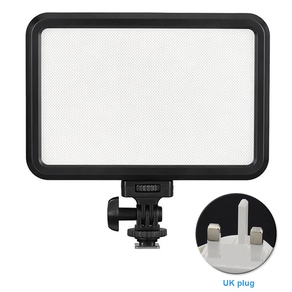 

LED Video Light DSLR Camera Photographic Equipment For Studio Portable Flash Lamp 1200LM Battery Powered Dimmable Ultra Bright