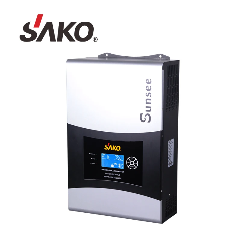 

SAKO 5KVA/4KW new Solar Hybrid Solar Inverter Pure Sine Wave Inverter