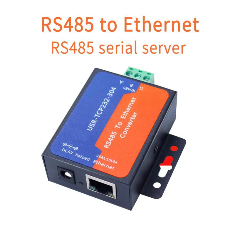 USR-TCP232-304 RS485 to Ethernet Serial Server TCP/IP Networking Communication Equipment