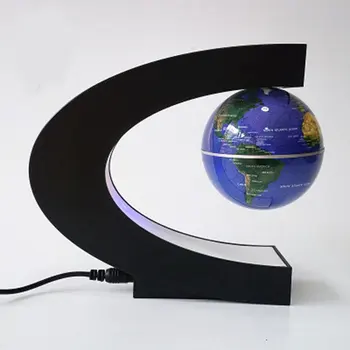 

Magnetic Floating World Map Ball Levitation Globe Lamp Cool Office Home Decoration Terrestrial Globe Lamp