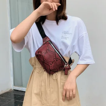 

2020 Top Serpentine Chest Bag Lady Fashion Designer Belt Chest package Mini Diagonal Women's Bag Luxury Belt Package Waist Pack